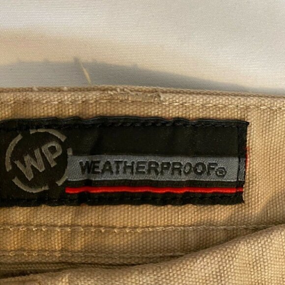 Weatherproof Mens Tan Brown Khaki Hike Camp Pant Size 40X32 - Picture 9 of 11